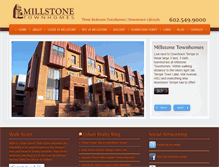 Tablet Screenshot of millstonetownhomes.com